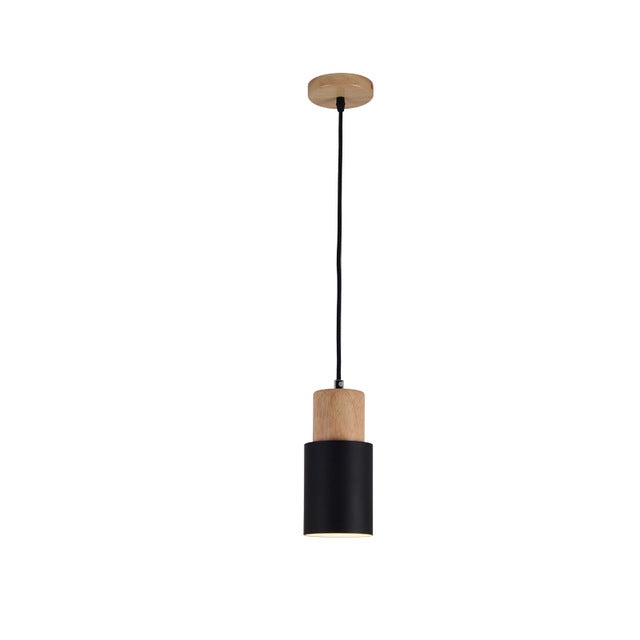 Modern Artisan Wooden Pendant Light Fixture