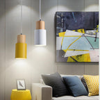 Modern Artisan Wooden Pendant Light Fixture