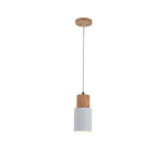 Modern Artisan Wooden Pendant Light Fixture