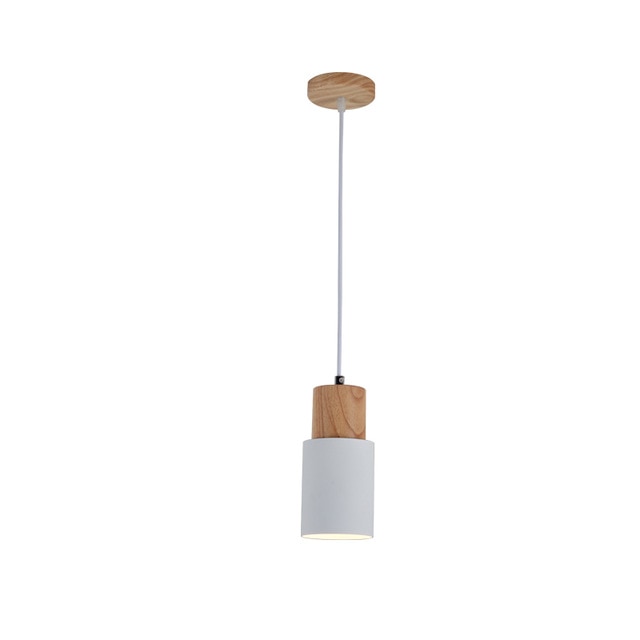 Modern Artisan Wooden Pendant Light Fixture