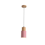 Modern Artisan Wooden Pendant Light Fixture