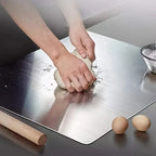 Double-Sided Cutting and Kneading Board – Durable Stainless Steel Kitchen Tool
