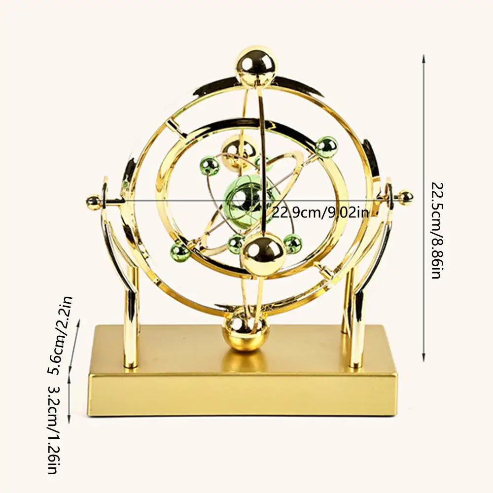 StellarFlow Dynamic Motion Desk Art - Soothing Kinetic Sculpture