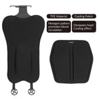ComfortWave 3D Gel Seat Cushion with Lumbar Support