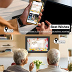 Digital Photo Frame with WiFi – 32GB IPS HD Touchscreen