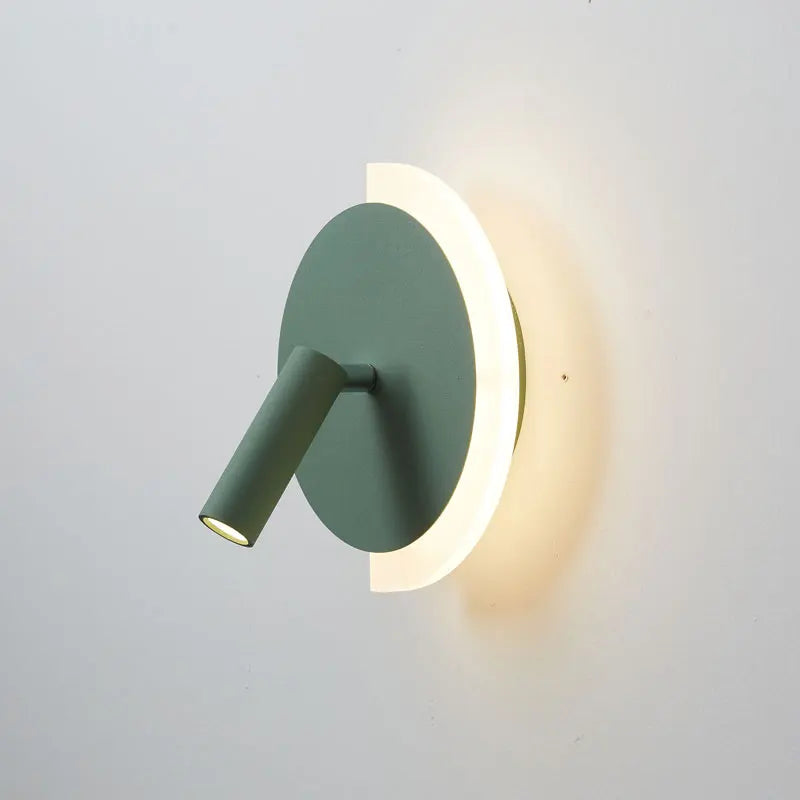 Contemporary LED Wall Lamp for Bedside Use