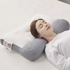 Neck Pillow with Memory Foam for Comfortable Support