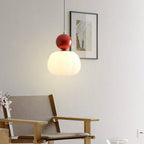 Modern Ceiling Lamp with LED – Nordic Pumpkin Pendant Light