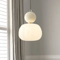 Modern Ceiling Lamp with LED – Nordic Pumpkin Pendant Light