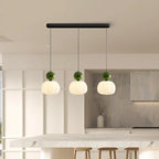 Modern Ceiling Lamp with LED – Nordic Pumpkin Pendant Light