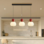 Modern Ceiling Lamp with LED – Nordic Pumpkin Pendant Light