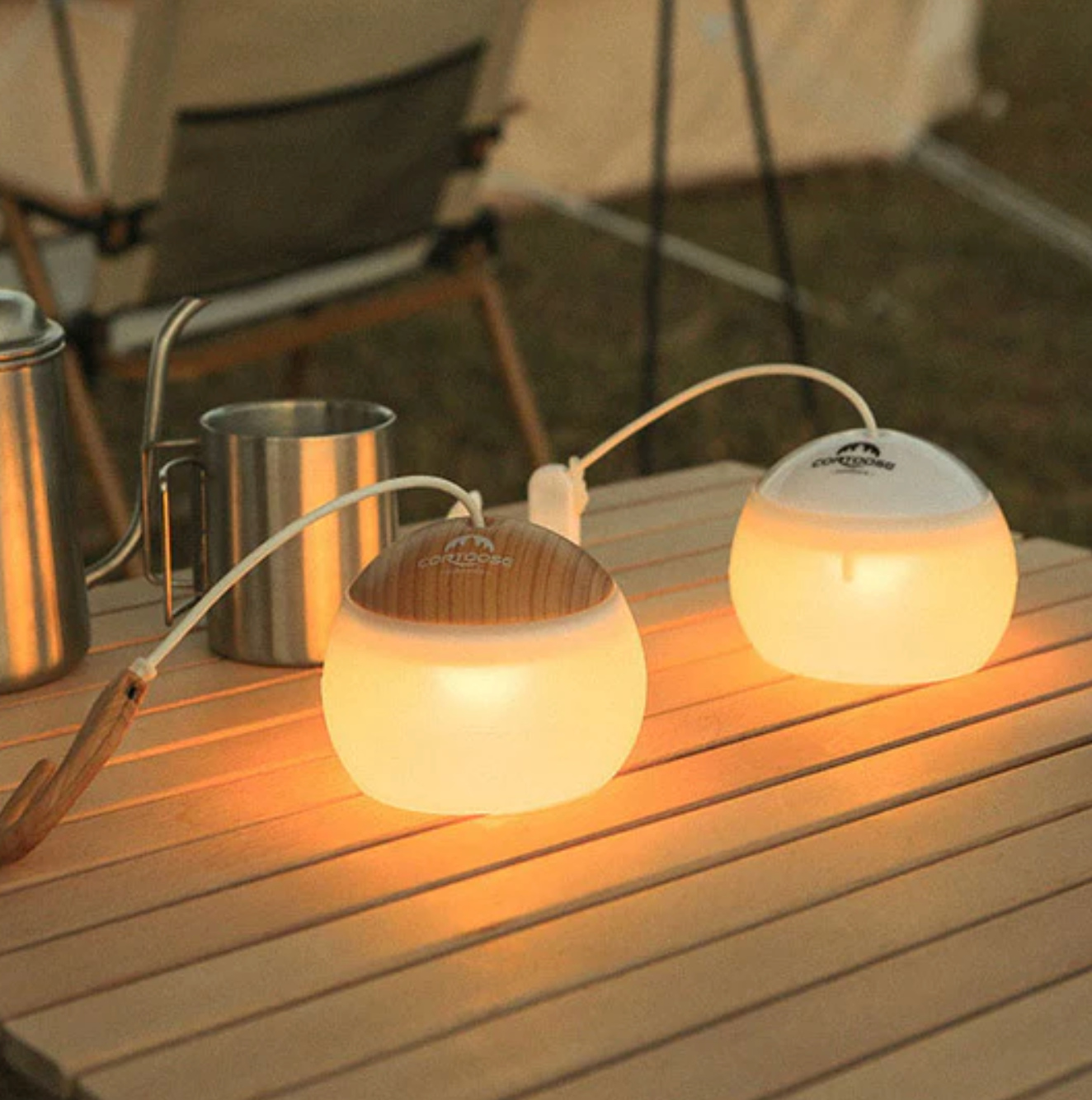Outdoor Hanging Lantern - Portable LED Camping Light