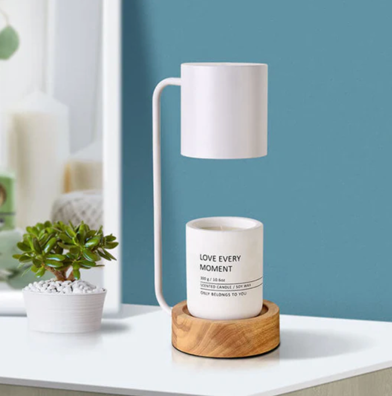 Modern Table Lamp for Warming Scented Candles