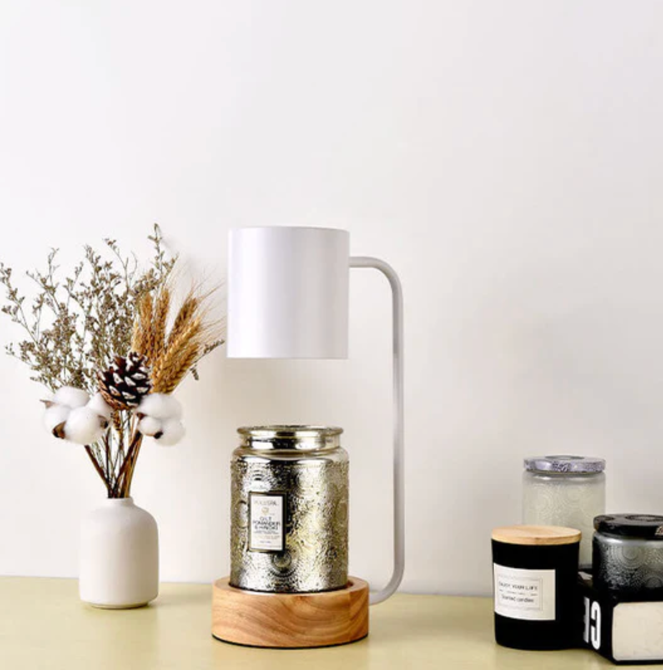 Modern Table Lamp for Warming Scented Candles