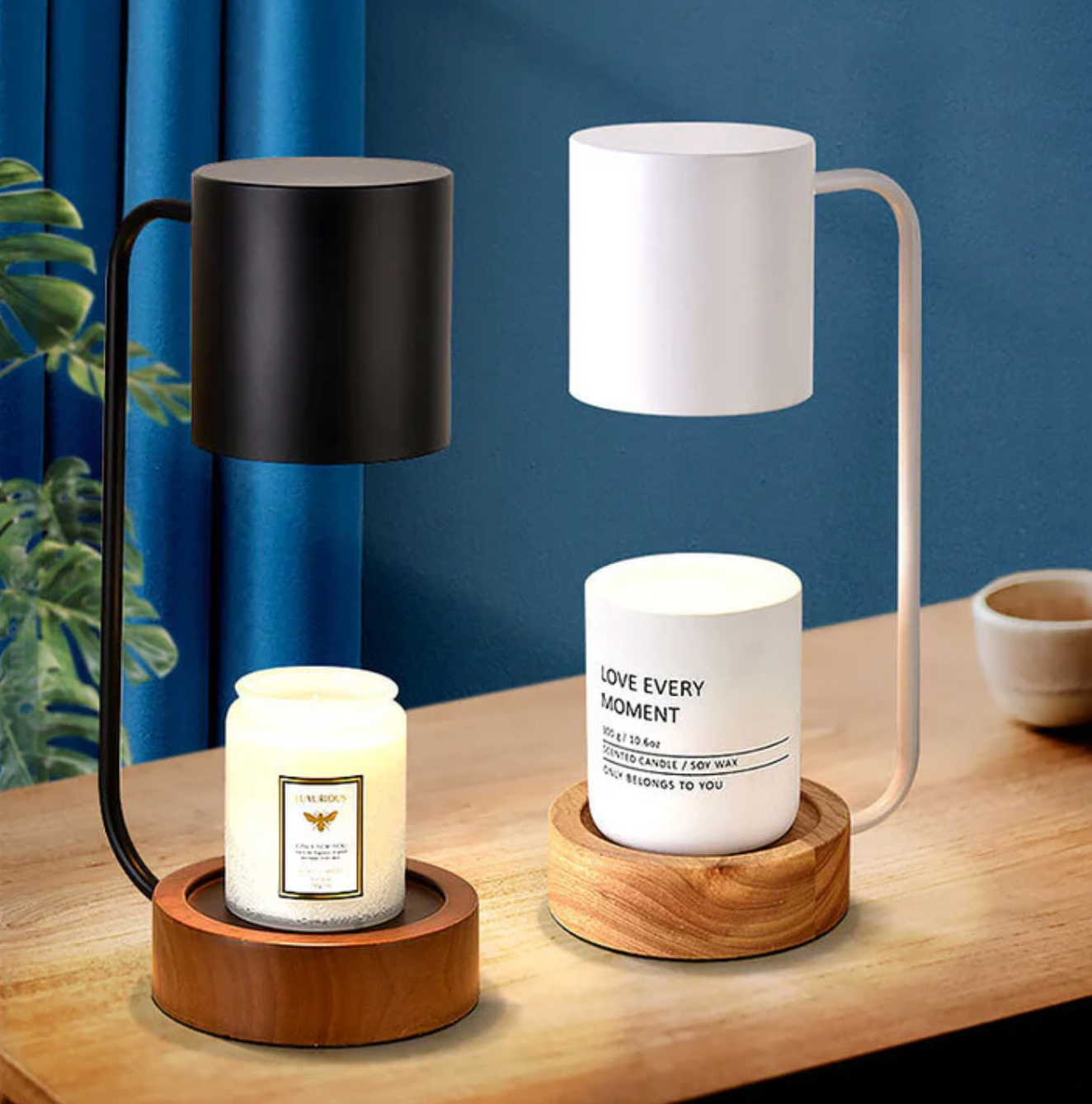 Modern Table Lamp for Warming Scented Candles