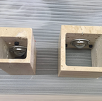 Modern Minimalist Sconce - Natural Stone Travertine Wall Light