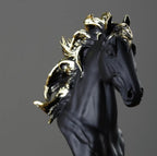 Elegant Chess Piece Statues - King, Queen & Knight Home Accent