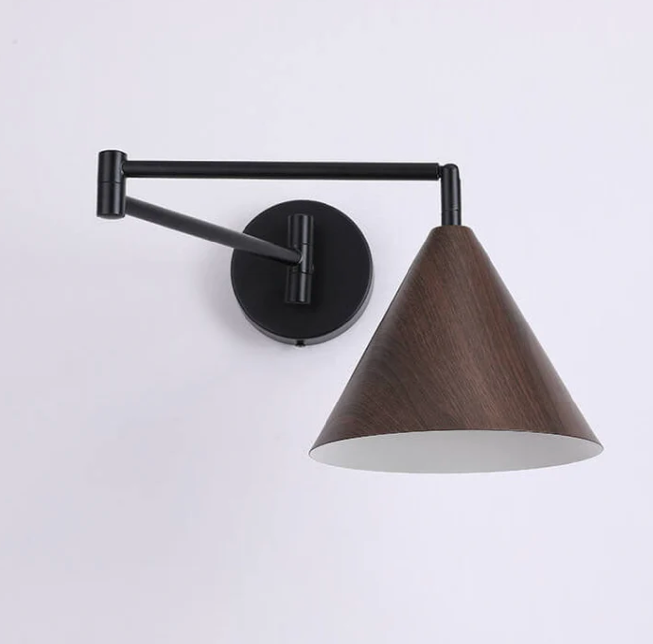 Modern Minimalist Wall Sconce in Scandinavian Wood Design
