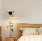 Modern Minimalist Wall Sconce in Scandinavian Wood Design