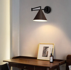 Modern Minimalist Wall Sconce in Scandinavian Wood Design