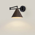 Modern Minimalist Wall Sconce in Scandinavian Wood Design