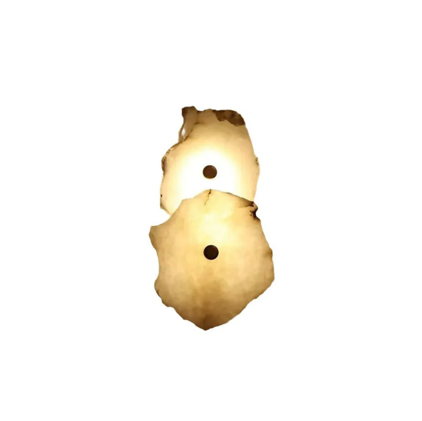 Modern LED Wall Sconce in Organic Shape – Decorative Lighting Fixture