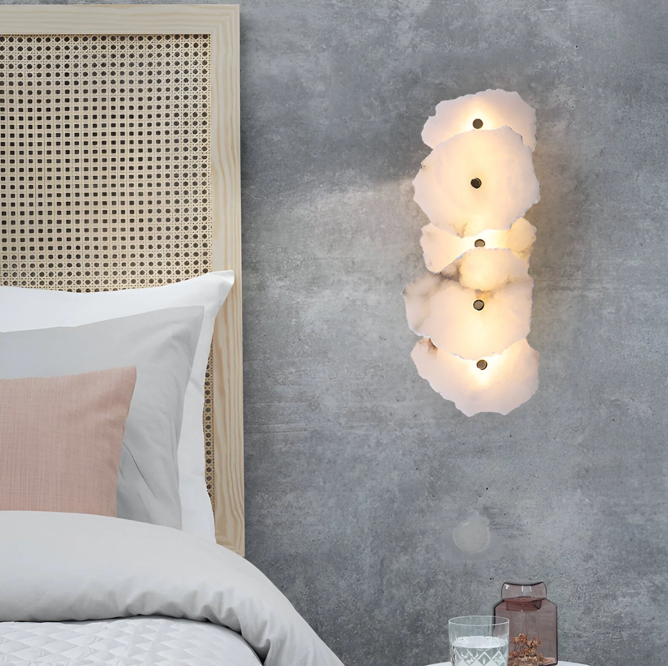 Modern LED Wall Sconce in Organic Shape – Decorative Lighting Fixture