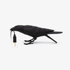 Modern Desk Lamp with Bird Design – Decorative Raven Light