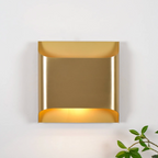 Contemporary Aluminum Wall Sconce with Up and Down LED Lighting