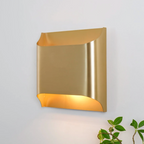Contemporary Aluminum Wall Sconce with Up and Down LED Lighting