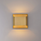 Contemporary Aluminum Wall Sconce with Up and Down LED Lighting
