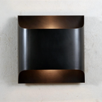 Contemporary Aluminum Wall Sconce with Up and Down LED Lighting