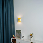 Contemporary Aluminum Wall Sconce with Up and Down LED Lighting