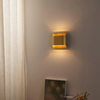 Contemporary Aluminum Wall Sconce with Up and Down LED Lighting