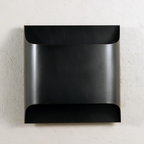Contemporary Aluminum Wall Sconce with Up and Down LED Lighting