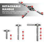 Precision Tool Kit with Magnetic Ratchet Screwdrivers
