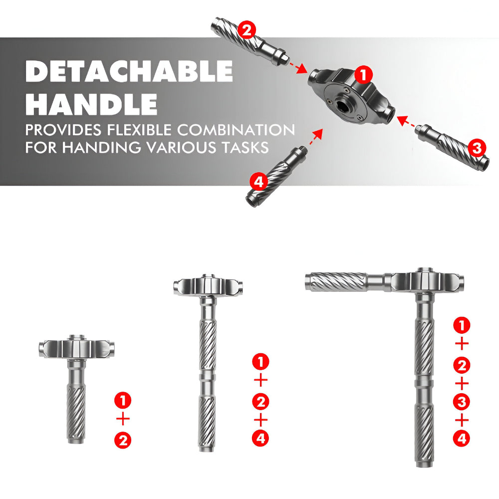 Precision Tool Kit with Magnetic Ratchet Screwdrivers