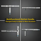 Precision Tool Kit with Magnetic Ratchet Screwdrivers