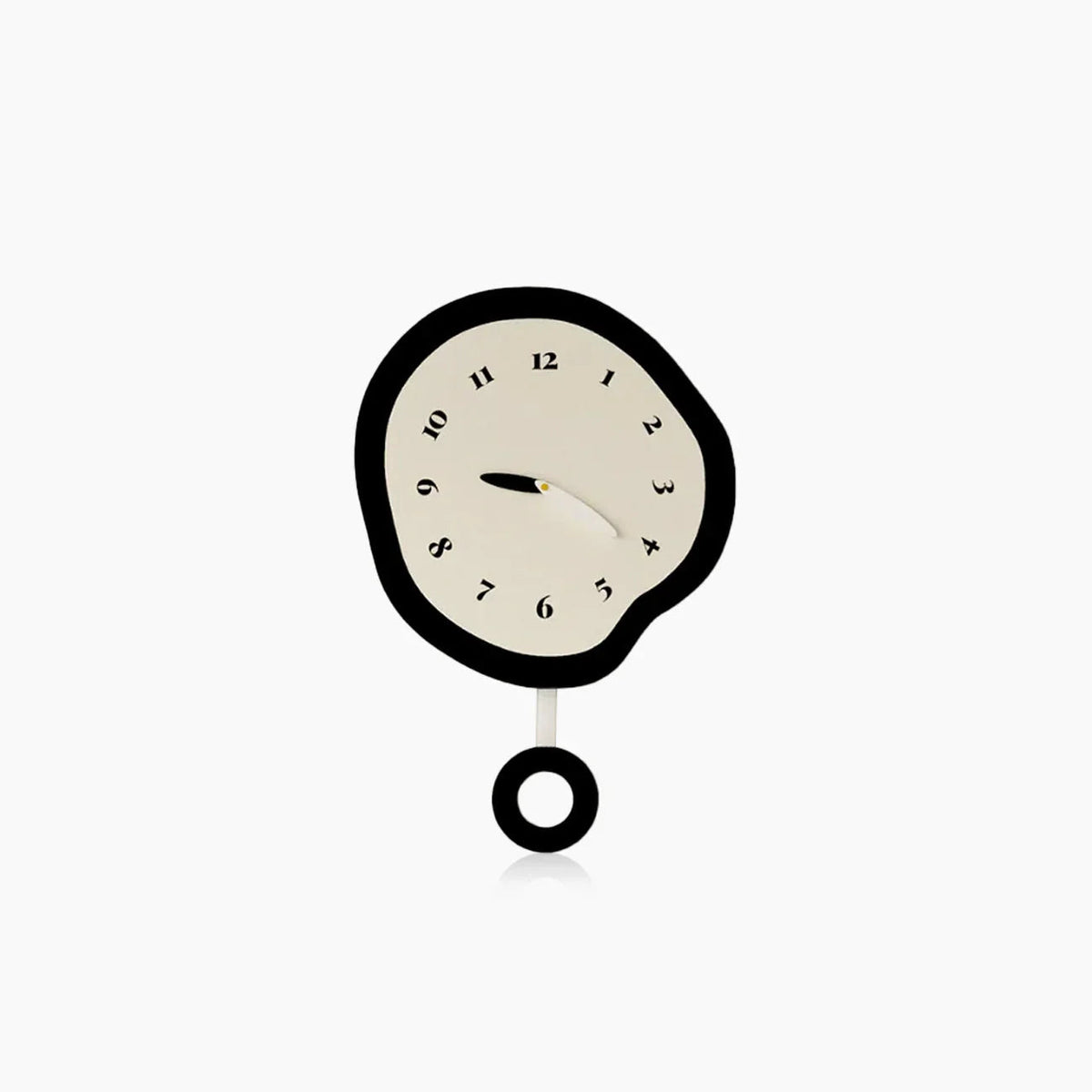 Timeless Elegance: Abstract Melting Wall Clock