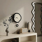 Timeless Elegance: Abstract Melting Wall Clock
