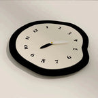 Timeless Elegance: Abstract Melting Wall Clock