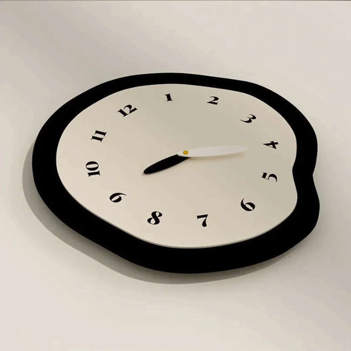 Timeless Elegance: Abstract Melting Wall Clock