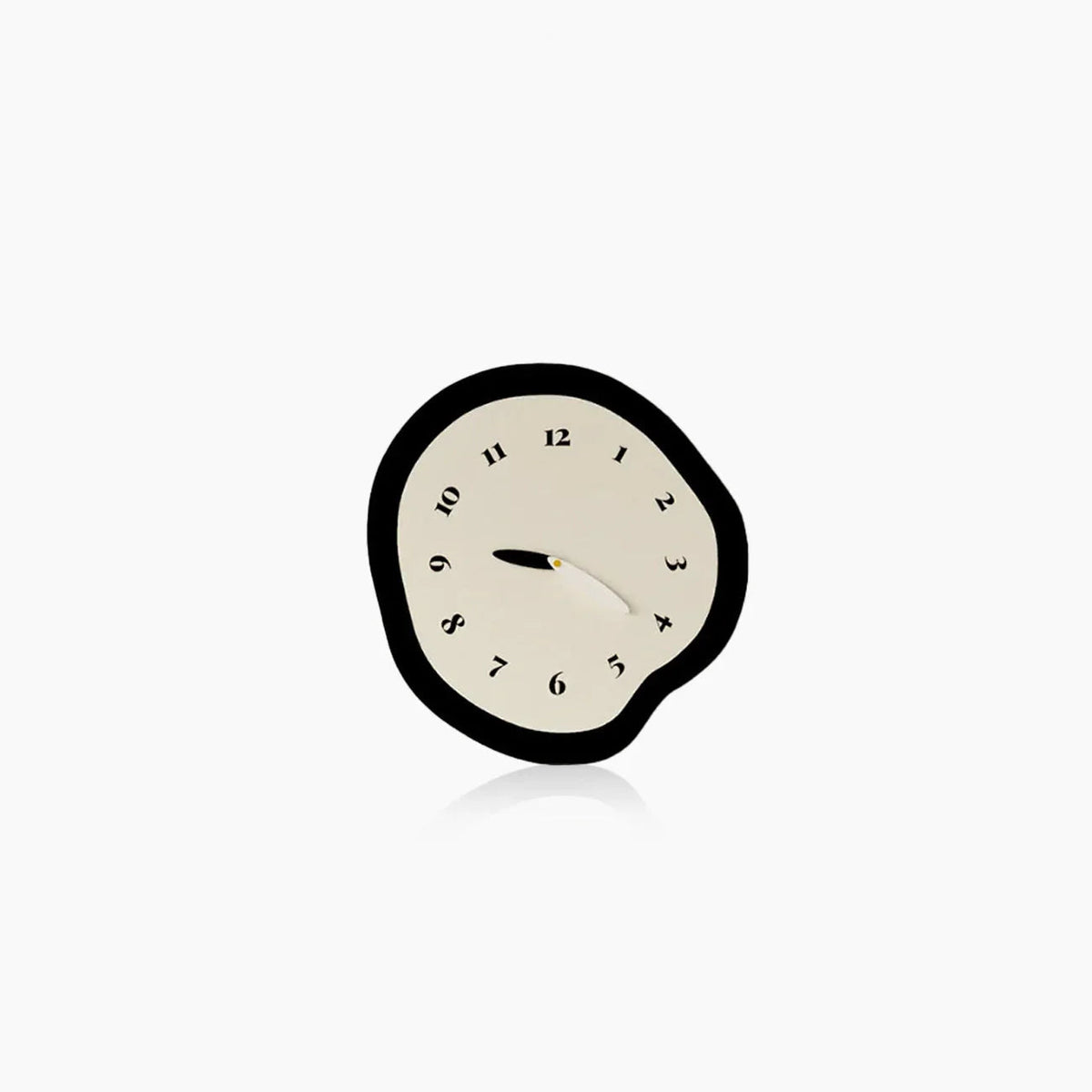 Timeless Elegance: Abstract Melting Wall Clock