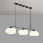Contemporary 3-Bulb Bauhaus Style Island Hanging Light