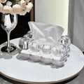 Chic Bubble-Shaped Tissue Holder for Elegant Spaces