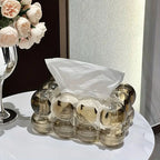 Chic Bubble-Shaped Tissue Holder for Elegant Spaces