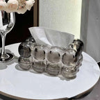 Chic Bubble-Shaped Tissue Holder for Elegant Spaces