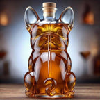 Artistic Glass Beverage Decanter