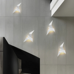 Elegant Wall Lamp with LED – Inspired by Japanese Origami Style