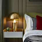 Contemporary Geometric Metal Lamp for Stylish Spaces